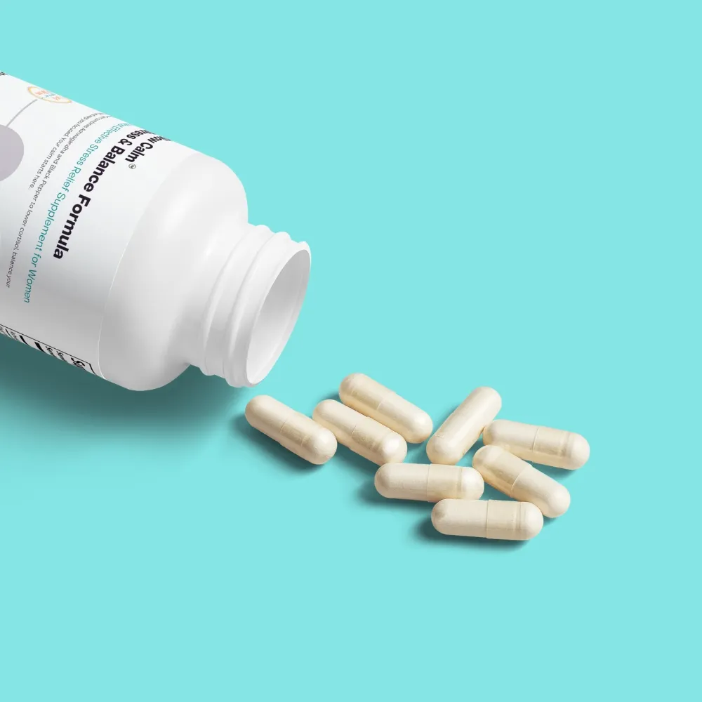 Glow Calm™ – Stress & Balance Formula Supplement