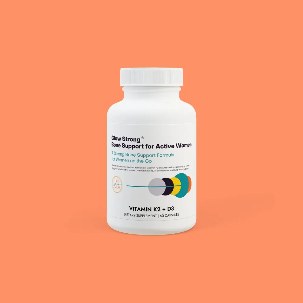 Glow Strong™ – Bone Support for Active Women Supplement